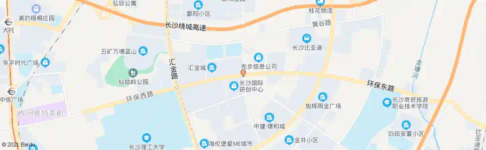 长沙金海中路_公交站地图_长沙公交_妙搜公交查询2025
