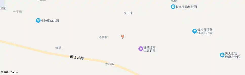 长沙七桥村_公交站地图_长沙公交_妙搜公交查询2025
