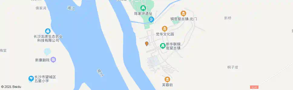 长沙铜官窑国际度假区北_公交站地图_长沙公交_妙搜公交查询2025