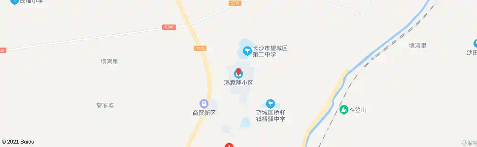 长沙苑田村_公交站地图_长沙公交_妙搜公交查询2025