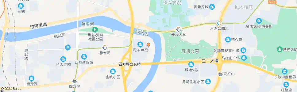 长沙海洋半岛公交首末站_公交站地图_长沙公交_妙搜公交查询2025