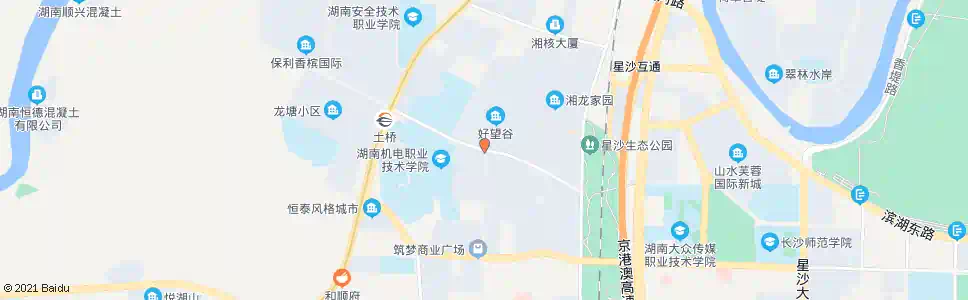 长沙湘龙路南塘路口_公交站地图_长沙公交_妙搜公交查询2025