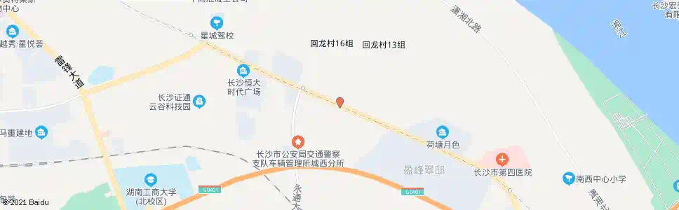 长沙大泽湖_公交站地图_长沙公交_妙搜公交查询2025