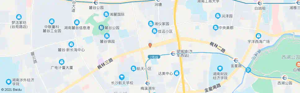 长沙湘仪路口_公交站地图_长沙公交_妙搜公交查询2025
