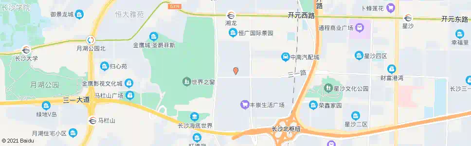 长沙五金机电城_公交站地图_长沙公交_妙搜公交查询2025