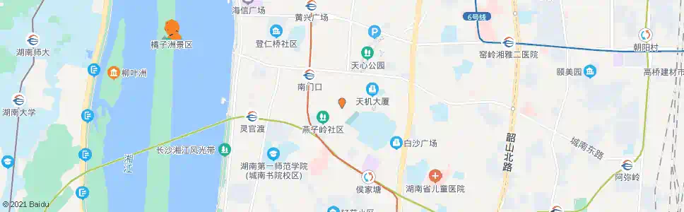 长沙国税局_公交站地图_长沙公交_妙搜公交查询2025