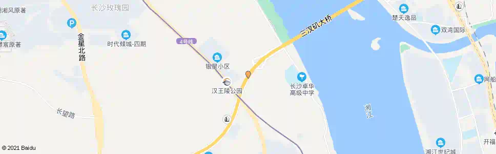 长沙北二环_公交站地图_长沙公交_妙搜公交查询2025