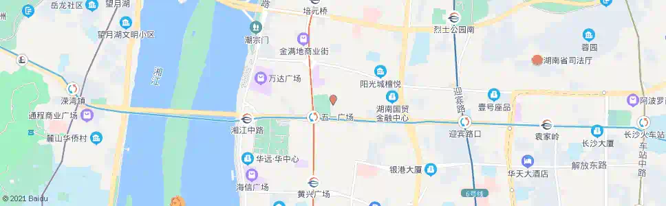 长沙牛耳教育(南阳街口)_公交站地图_长沙公交_妙搜公交查询2025