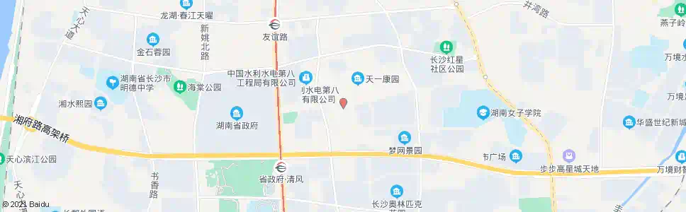 长沙五凌电力_公交站地图_长沙公交_妙搜公交查询2025