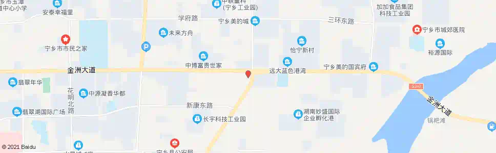 长沙创业大道口_公交站地图_长沙公交_妙搜公交查询2025