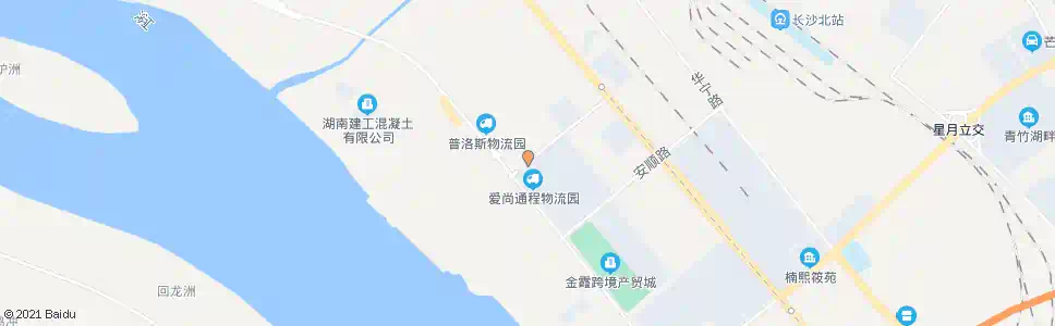 长沙兴旺路湘江路口_公交站地图_长沙公交_妙搜公交查询2025