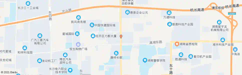 长沙黄兴大道漓湘路口_公交站地图_长沙公交_妙搜公交查询2025