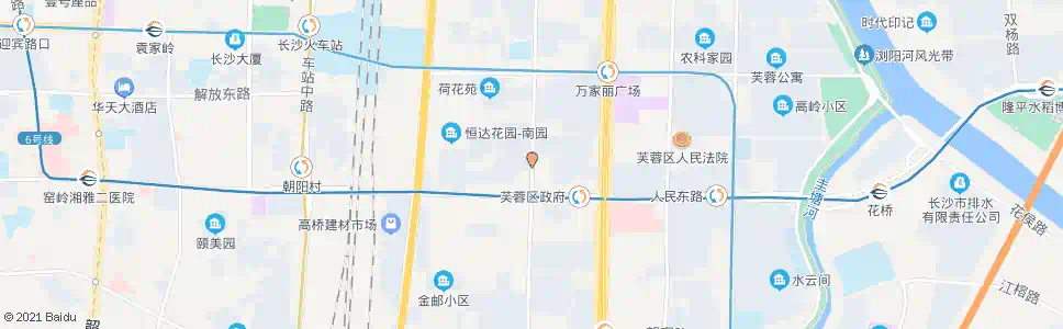 长沙樟木坝_公交站地图_长沙公交_妙搜公交查询2025