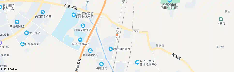 长沙比亚迪路环保路口_公交站地图_长沙公交_妙搜公交查询2025