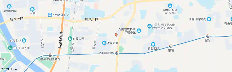 长沙大汉建材(望龙村)_公交站地图_长沙公交_妙搜公交查询2025