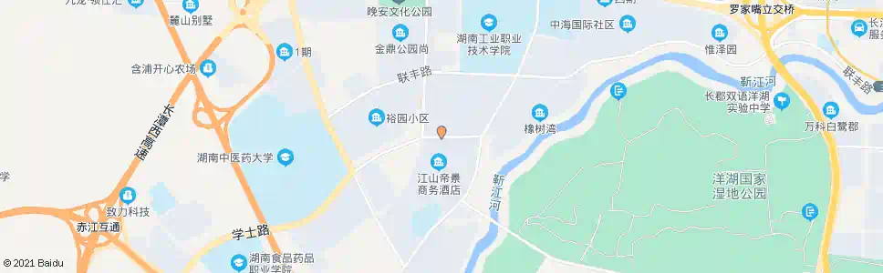 长沙江山帝景_公交站地图_长沙公交_妙搜公交查询2025