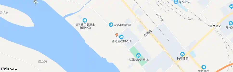 长沙湘江路兴旺路口_公交站地图_长沙公交_妙搜公交查询2025