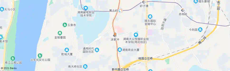 长沙麻园塘_公交站地图_长沙公交_妙搜公交查询2025