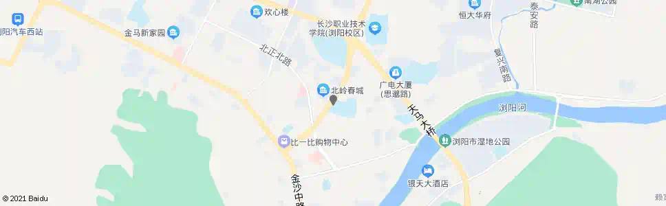 长沙浏阳一中_公交站地图_长沙公交_妙搜公交查询2025