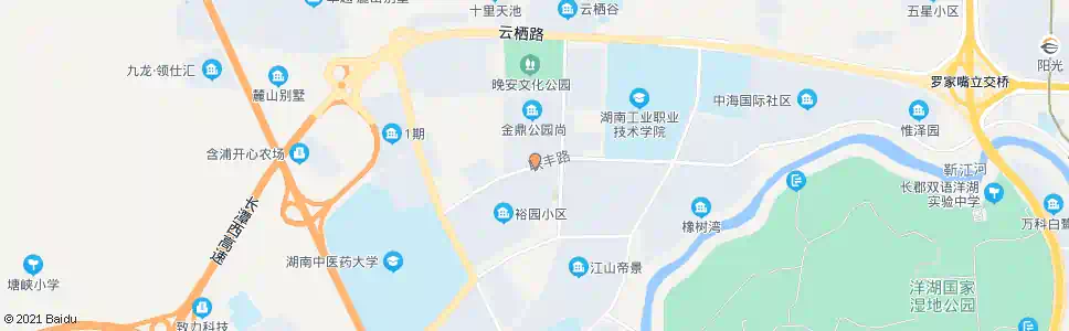 长沙联丰路车塘河路口_公交站地图_长沙公交_妙搜公交查询2025