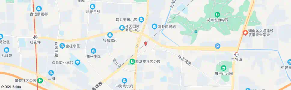 长沙麓谷汽车城南_公交站地图_长沙公交_妙搜公交查询2025
