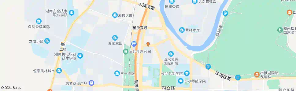 长沙明月路口_公交站地图_长沙公交_妙搜公交查询2025