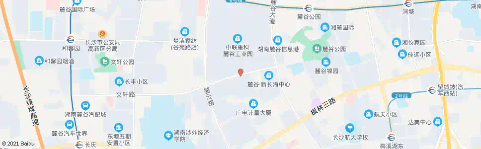 长沙文轩路平川路口_公交站地图_长沙公交_妙搜公交查询2025