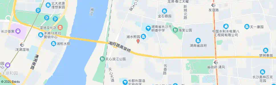 长沙新联路青山路口_公交站地图_长沙公交_妙搜公交查询2025