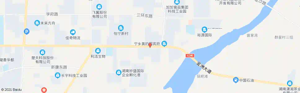 长沙纸业园_公交站地图_长沙公交_妙搜公交查询2025