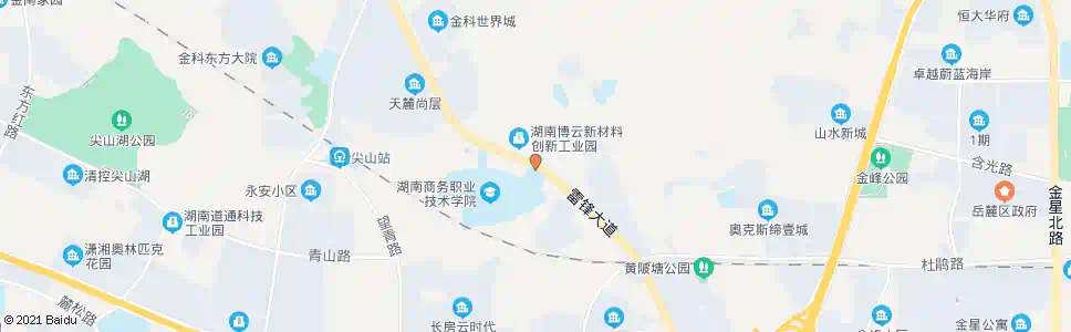 长沙青山_公交站地图_长沙公交_妙搜公交查询2025