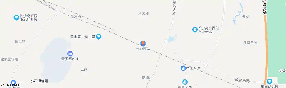 长沙湘潭西站_公交站地图_长沙公交_妙搜公交查询2025