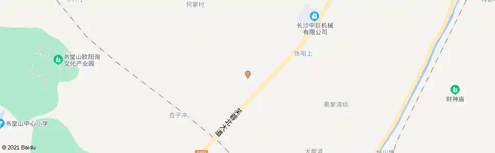 长沙桃家村_公交站地图_长沙公交_妙搜公交查询2025