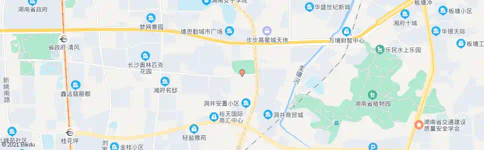 长沙杉木冲路韶山路口_公交站地图_长沙公交_妙搜公交查询2025