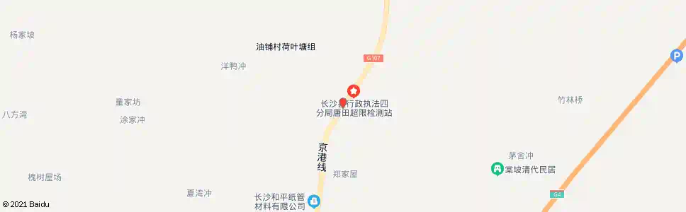 长沙唐田治超站_公交站地图_长沙公交_妙搜公交查询2025