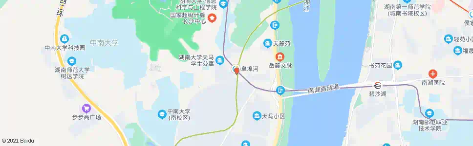 长沙阜埠河路_公交站地图_长沙公交_妙搜公交查询2025