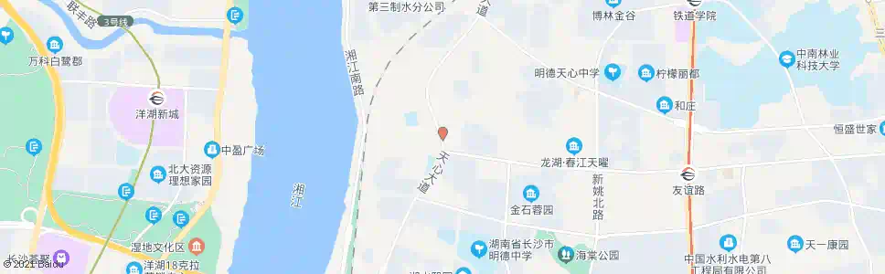 长沙新开铺污水处理厂_公交站地图_长沙公交_妙搜公交查询2025