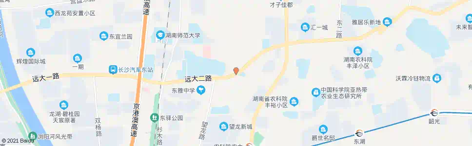 长沙马坡岭_公交站地图_长沙公交_妙搜公交查询2025