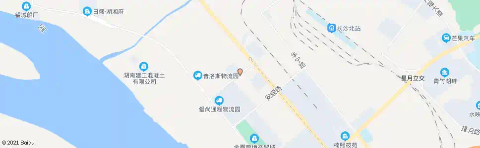 长沙金霞小区_公交站地图_长沙公交_妙搜公交查询2025