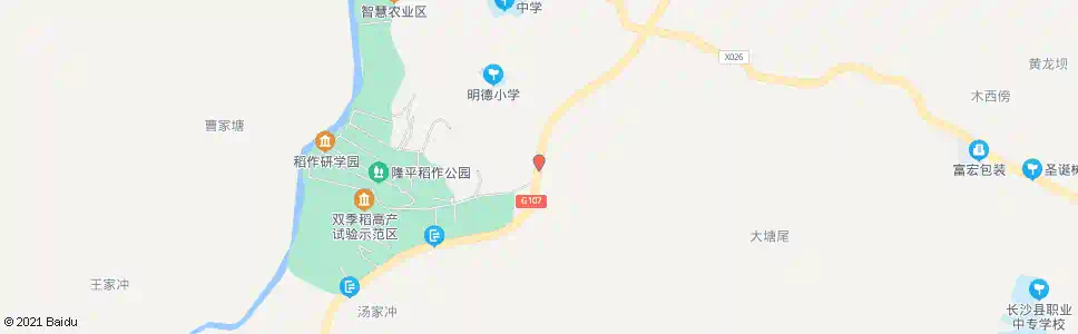 长沙新瓦屋_公交站地图_长沙公交_妙搜公交查询2025