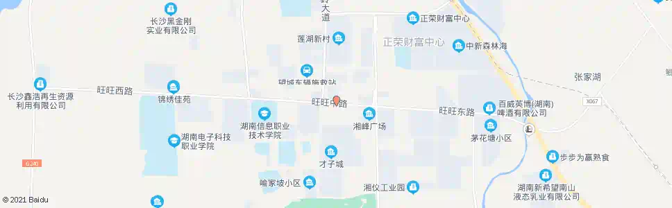 长沙连湖路口_公交站地图_长沙公交_妙搜公交查询2025