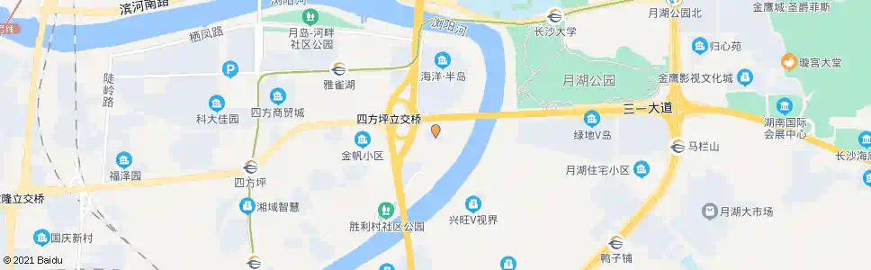 长沙教师村(四方坪)_公交站地图_长沙公交_妙搜公交查询2025