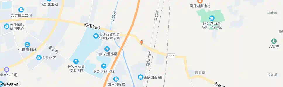 长沙同升街道办事处_公交站地图_长沙公交_妙搜公交查询2025