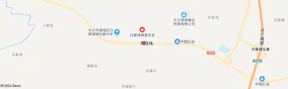 长沙龙莲村_公交站地图_长沙公交_妙搜公交查询2025