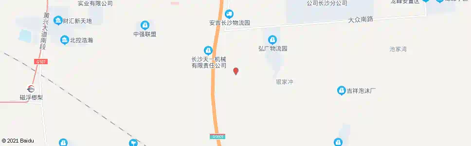 长沙长沙特警训练基地_公交站地图_长沙公交_妙搜公交查询2025