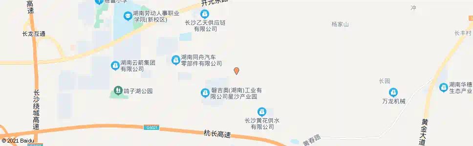 长沙山河工业城_公交站地图_长沙公交_妙搜公交查询2025