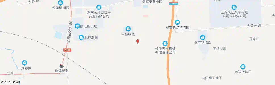 长沙秋江路口_公交站地图_长沙公交_妙搜公交查询2025