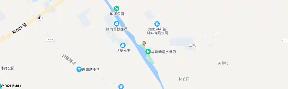 郴州柿竹园村委会_公交站地图_郴州公交_妙搜公交查询2025