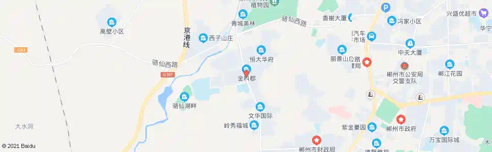 郴州恒大华府_公交站地图_郴州公交_妙搜公交查询2025