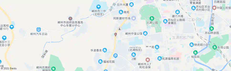 郴州市地税局_公交站地图_郴州公交_妙搜公交查询2025
