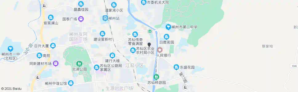 郴州鸿乐苑_公交站地图_郴州公交_妙搜公交查询2025